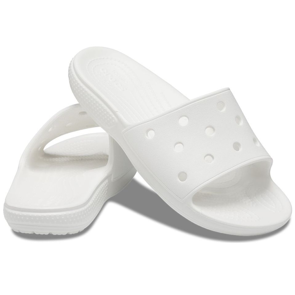 Sandalia Classic Slide Blanco Crocs