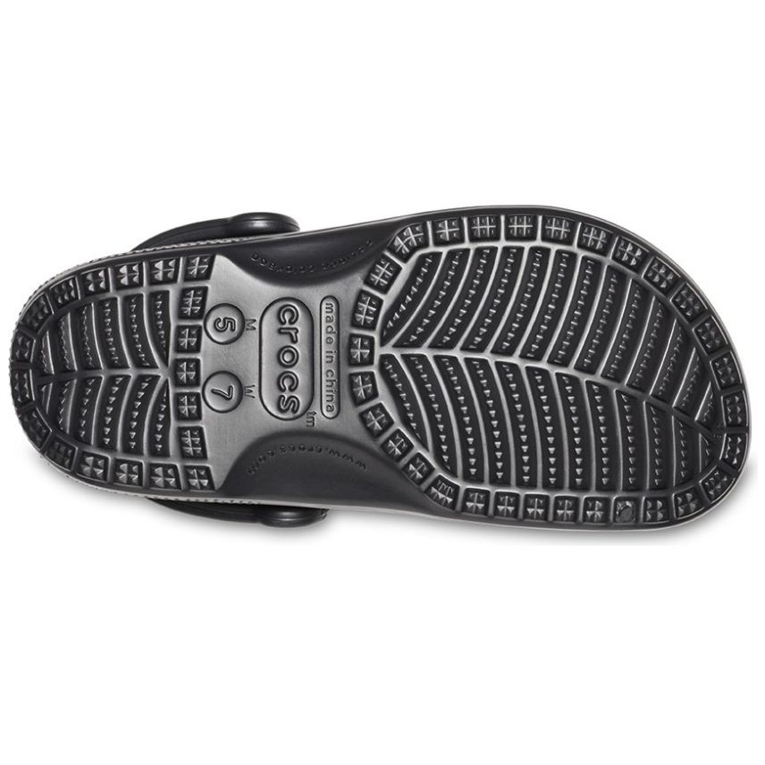 Sandalia Classic Clog Negro Crocs