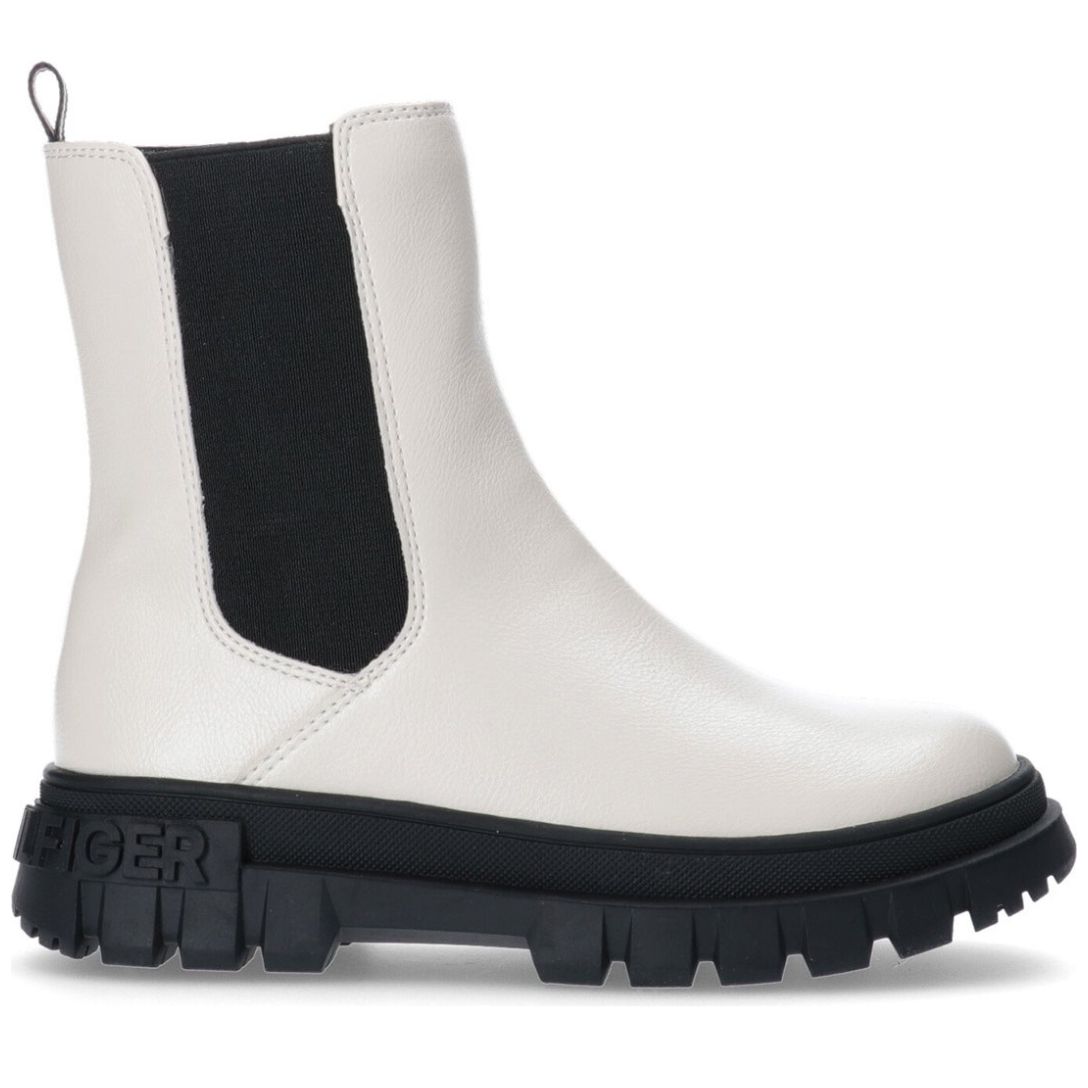 Botín Tommy Hilfiger Resorte 22.5-25.5 Blanco