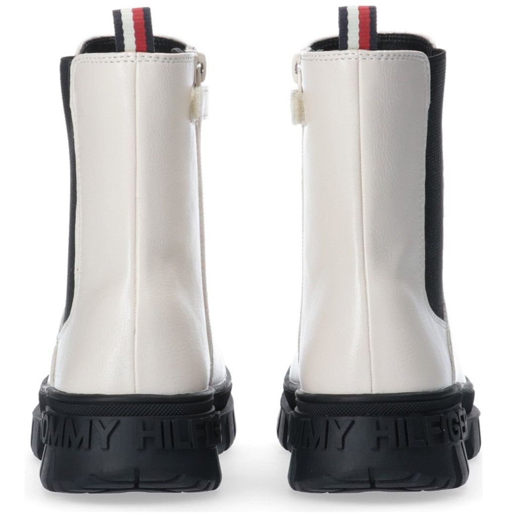 Botín Tommy Hilfiger Resorte 22.5-25.5 Blanco