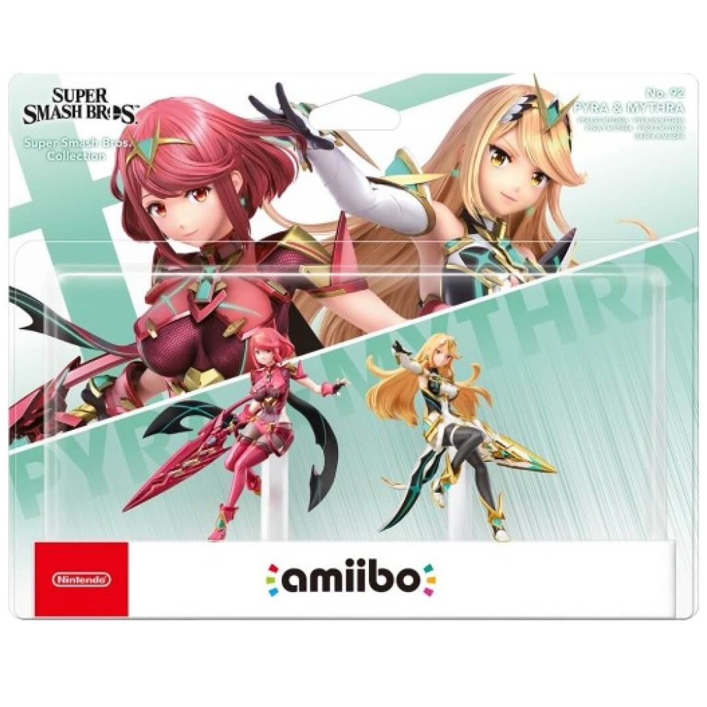 Amiibo Pyra + Mythra Super Sbs