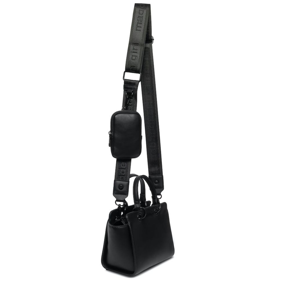 Bolso Mini Tote Negro Madden Girl