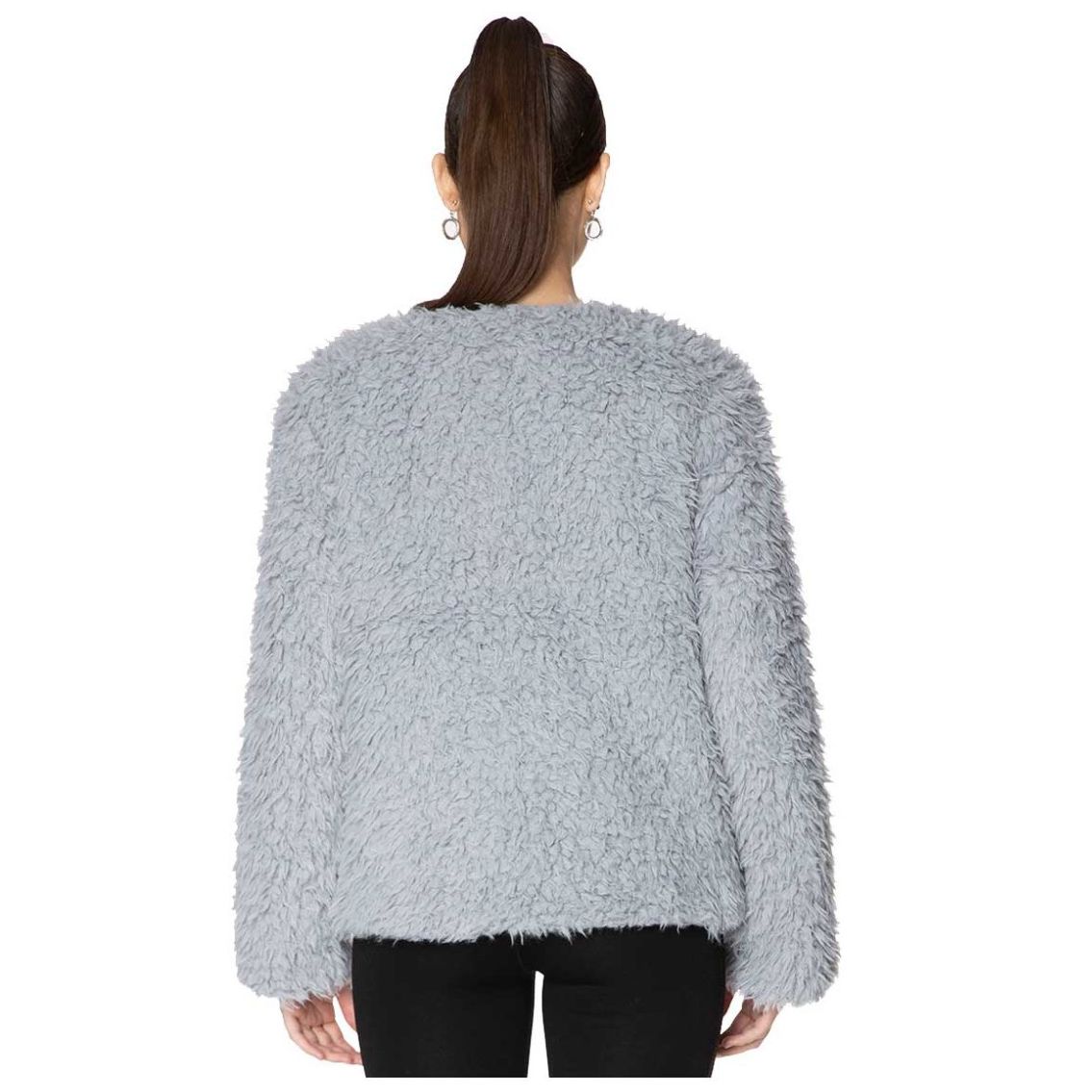 Abrigo Peluche Banana Limon