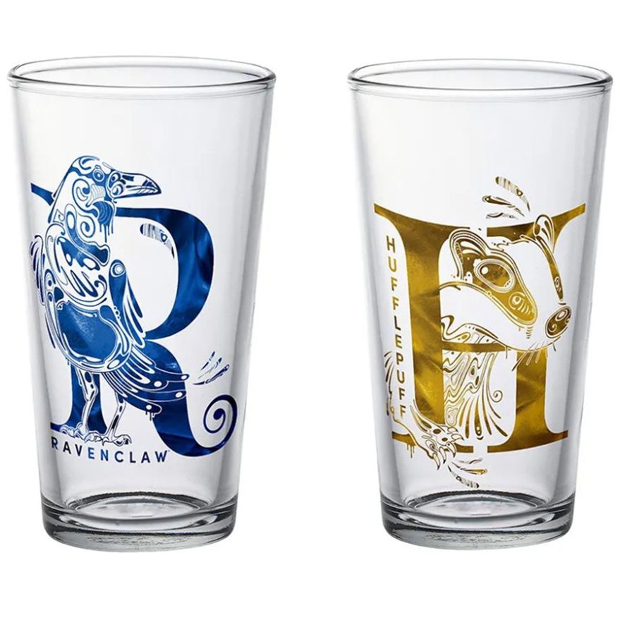 Set Exclusivo de 4 Vasos de Vidrio Edición Limitada 2 - Harry Potter Geek Industry