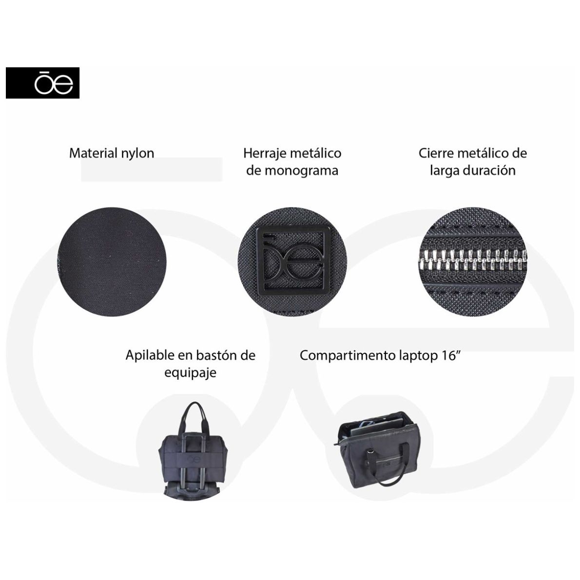 Duffle Eudori 16" Rojo Cloe