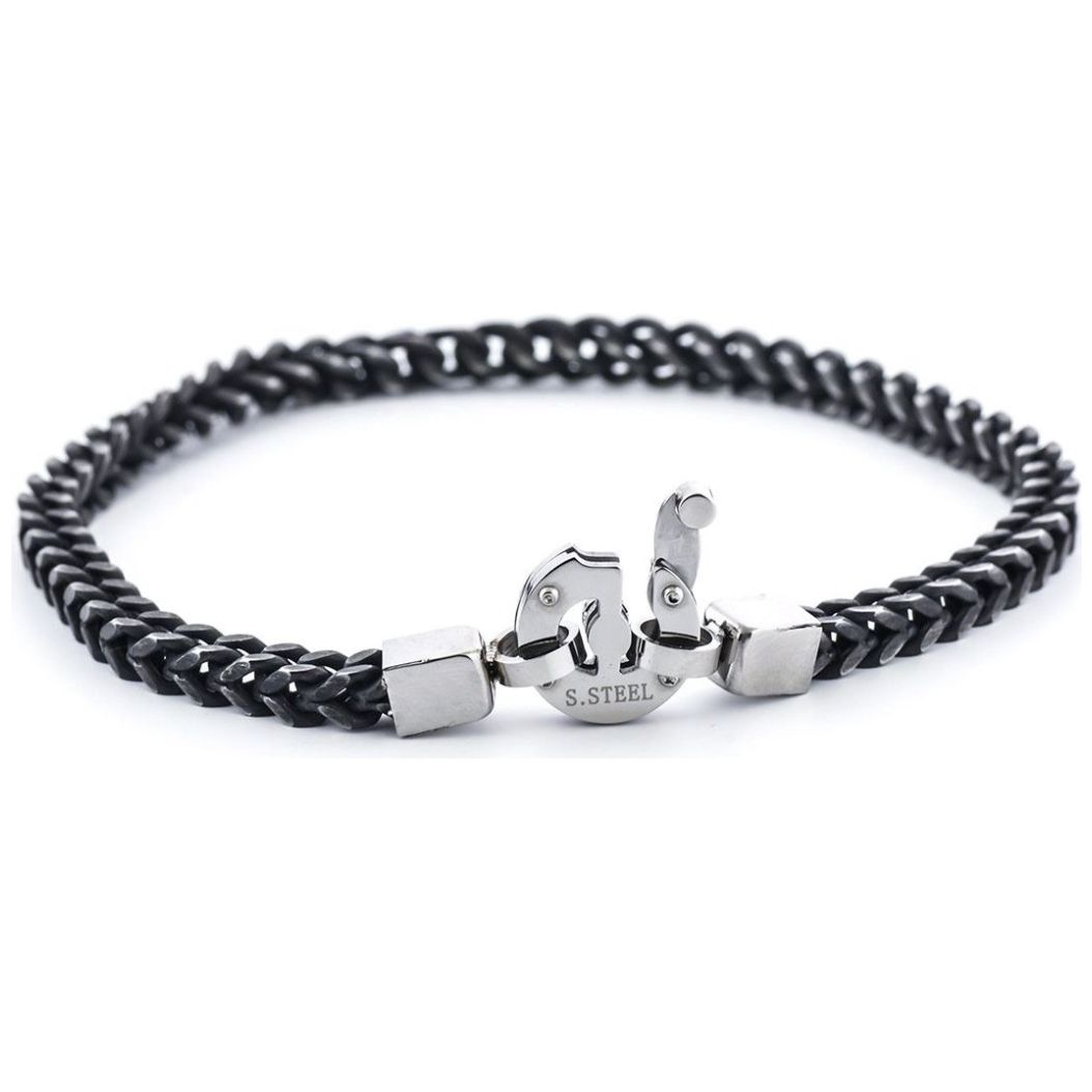 Pulsera Acero Gris Obscuro  Kenko