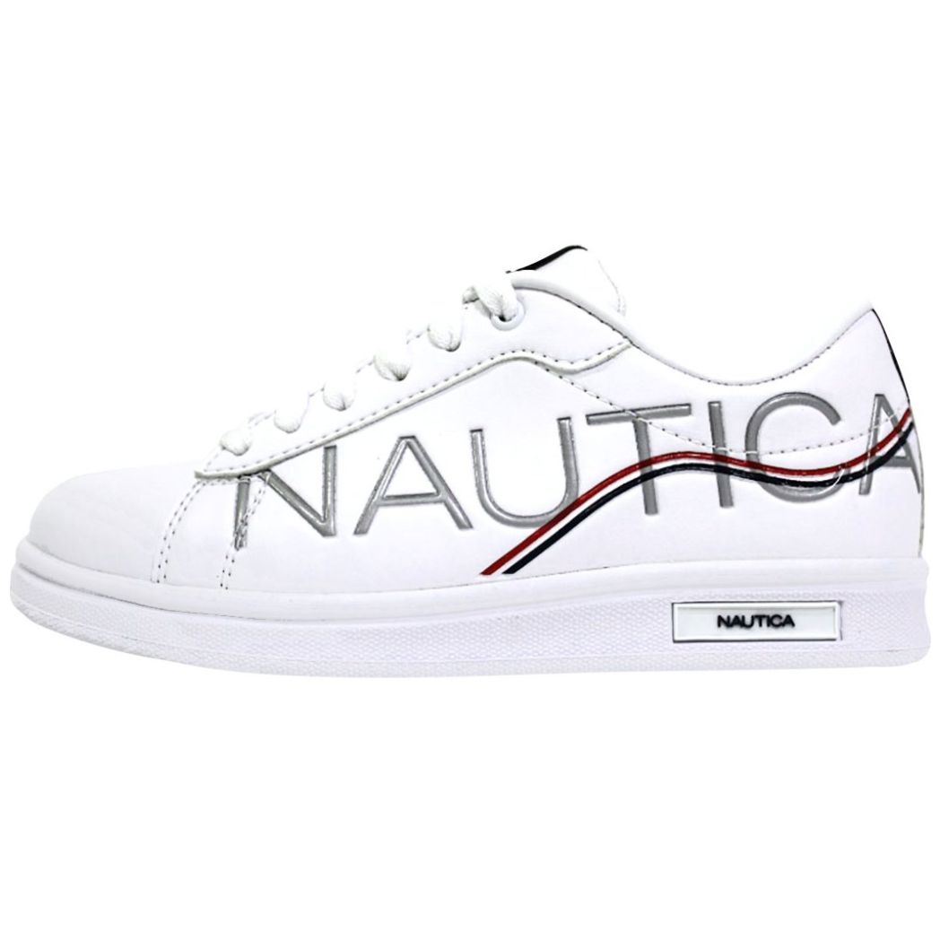 Tenis Nautica con Agujeta 18-25 Blanco