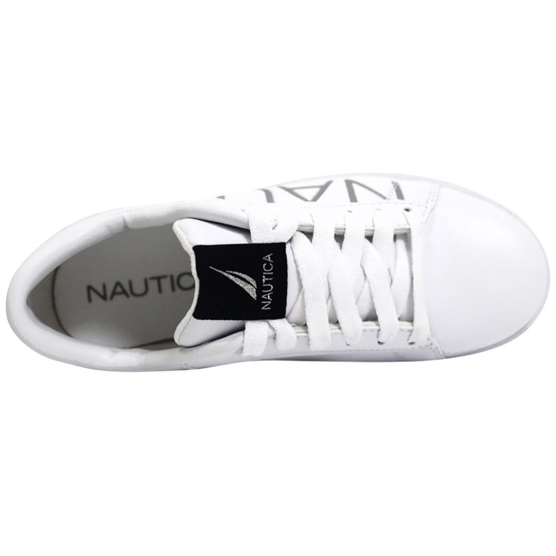 Tenis Nautica con Agujeta 18-25 Blanco