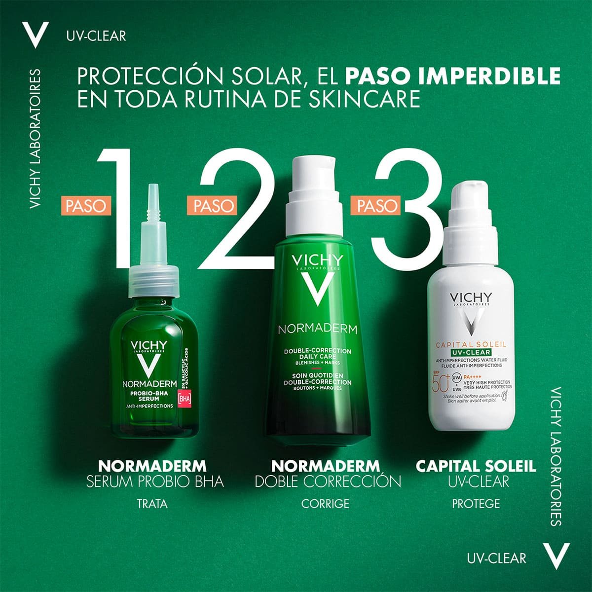 Vichy Protector Solar Anti-Imperfecciones Uv-Clear Fps 50+