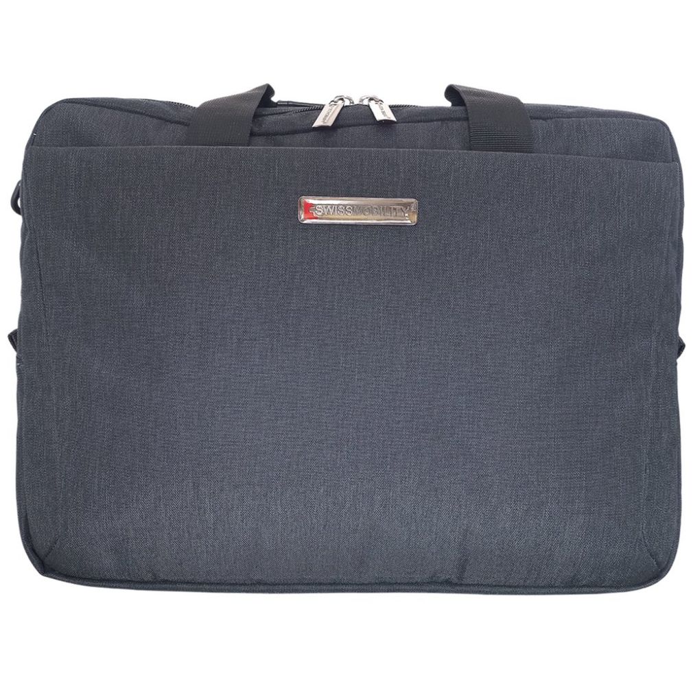 Portafolio Porta Laptop Thal 17” Negro Swissmobility