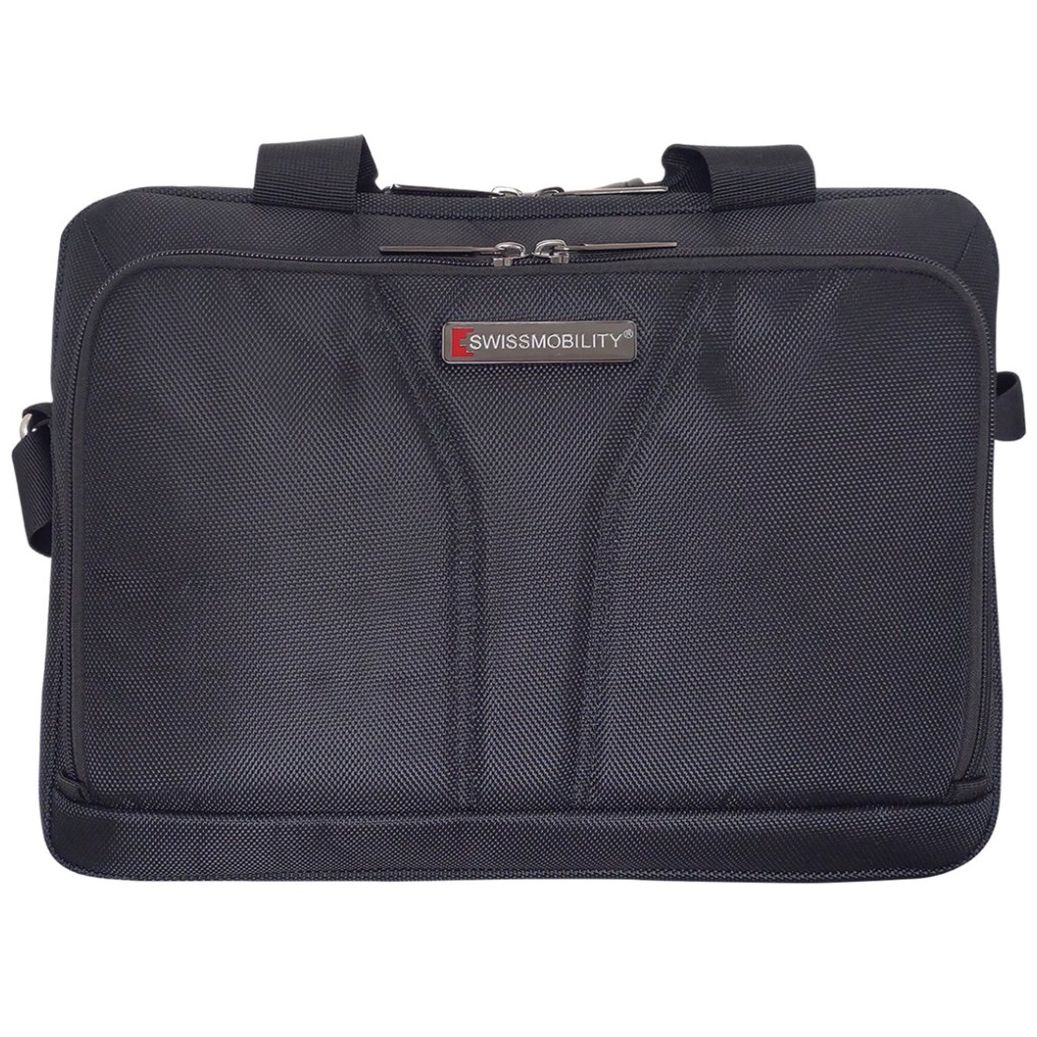 Portafolio Porta Laptop Zug 14” Negro Swissmobility