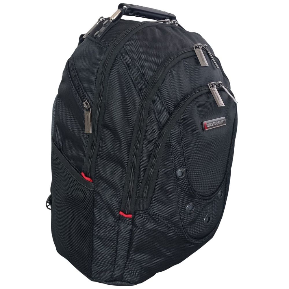 Backpack Porta Laptop Beverin 17” Negro Swissmobility
