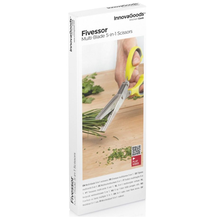 Tijeras de Cocina Multicorte 5 en 1 Innovagoods