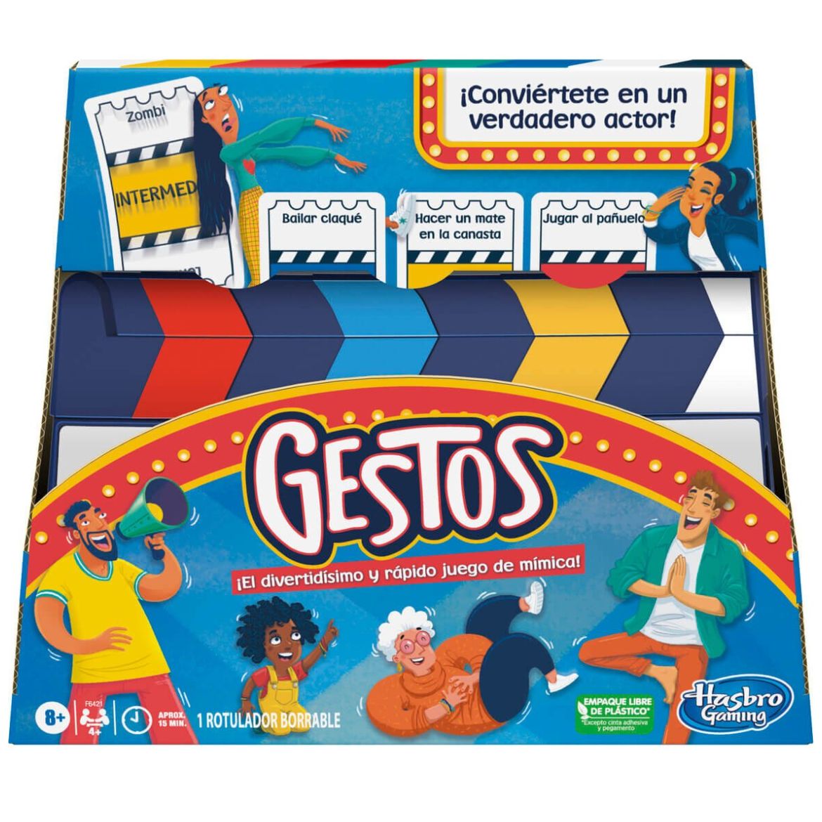 Juego de Mesa Guesstures Refresh Hasbro