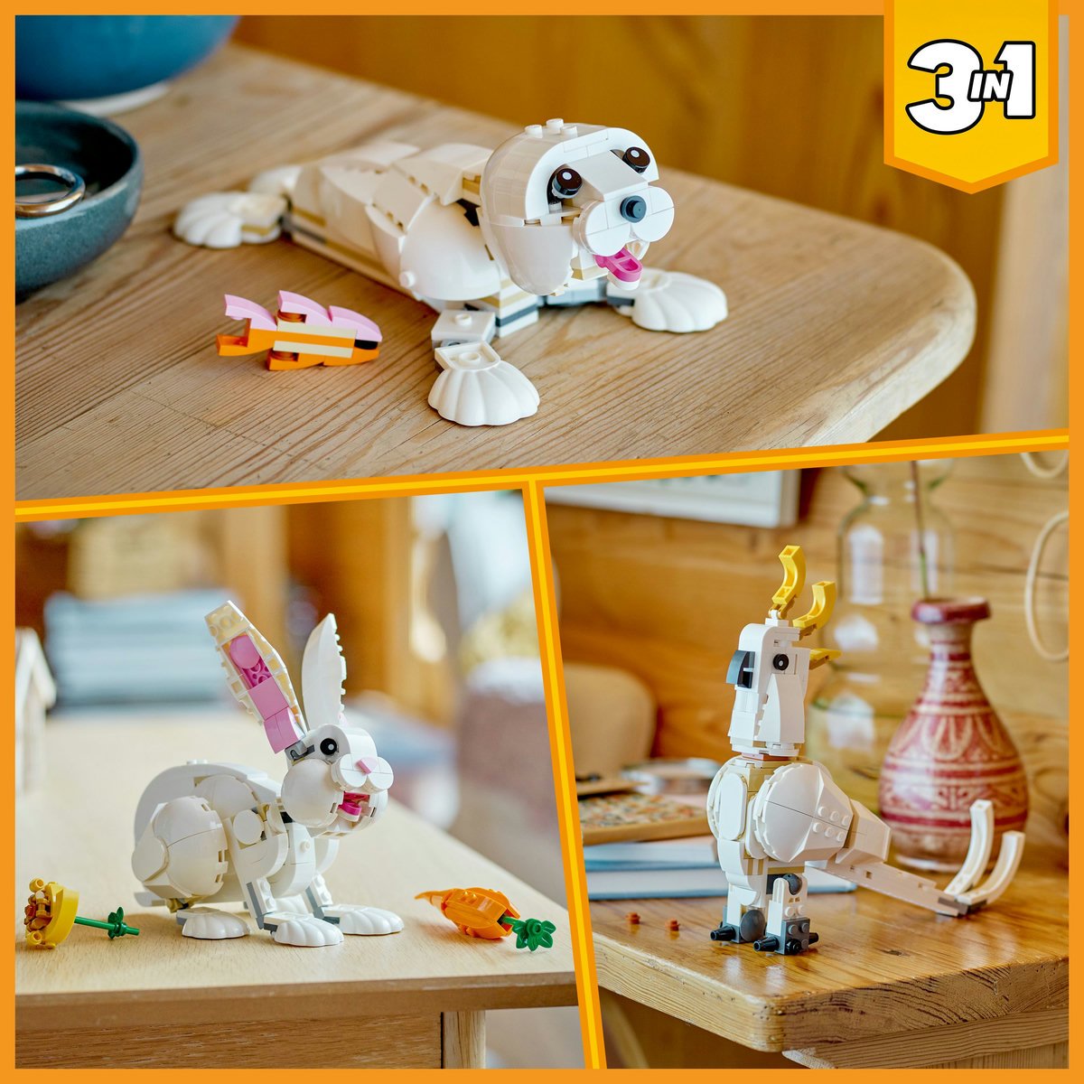 Conejo Blanco Lego® Creator