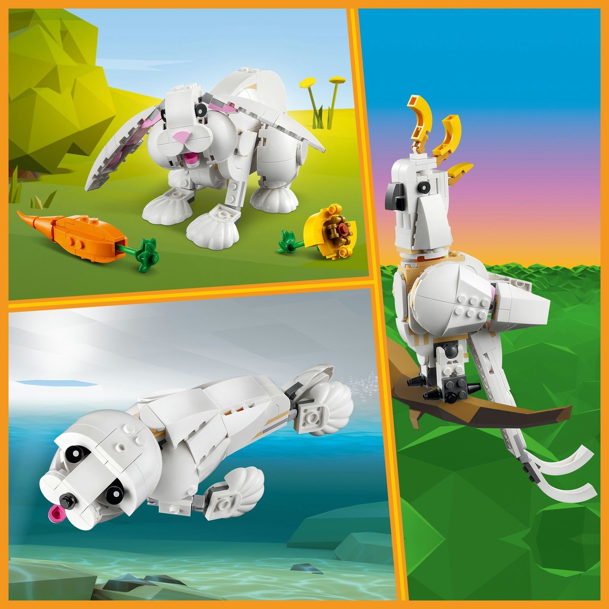 Conejo Blanco Lego® Creator