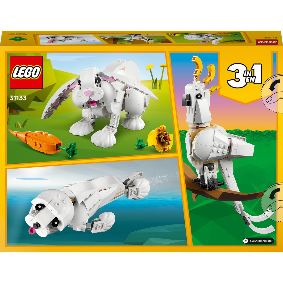 Conejo Blanco Lego® Creator