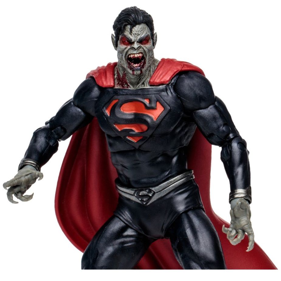 Mcfarlane Superman Vampiro Dc Vs Vampiros Figura 17 Cm Gold Label
