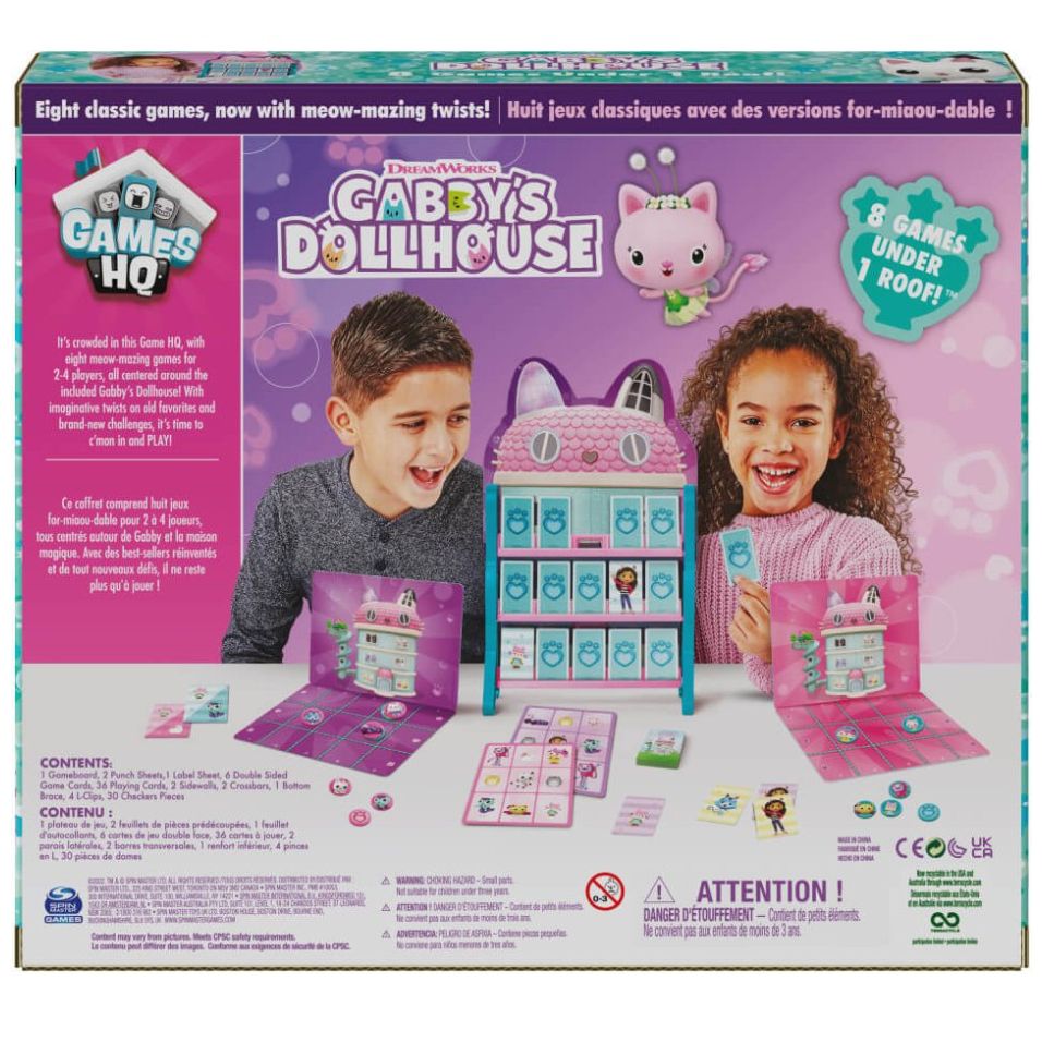 Gabby Dollhouse Cuartel de Juegos