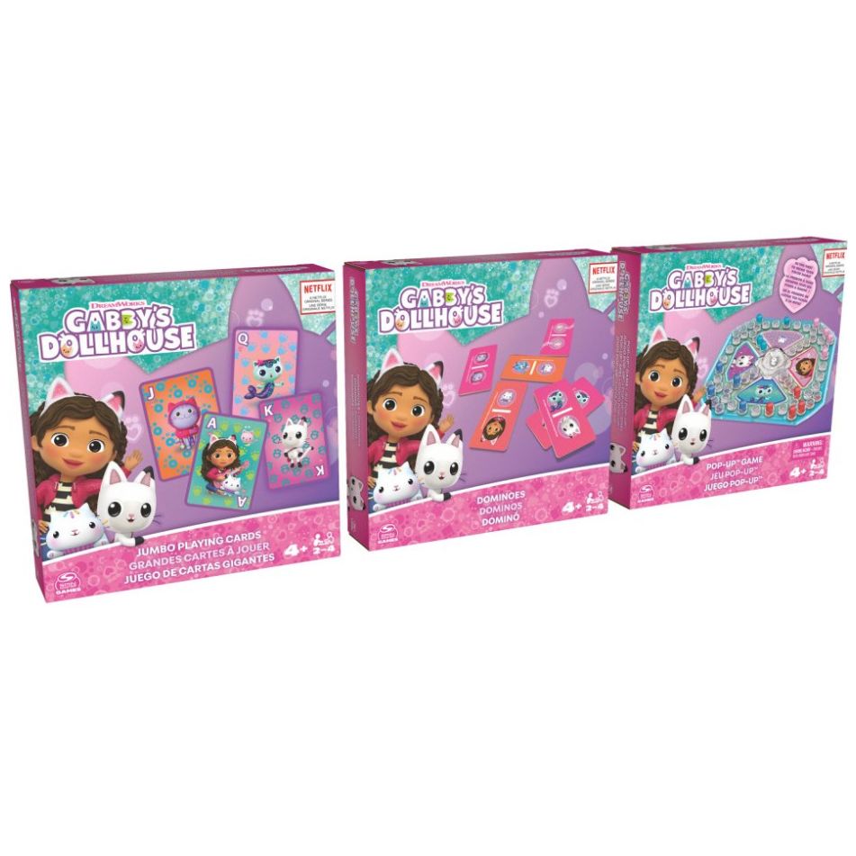Gabby Dollhouse Trio de Juegos