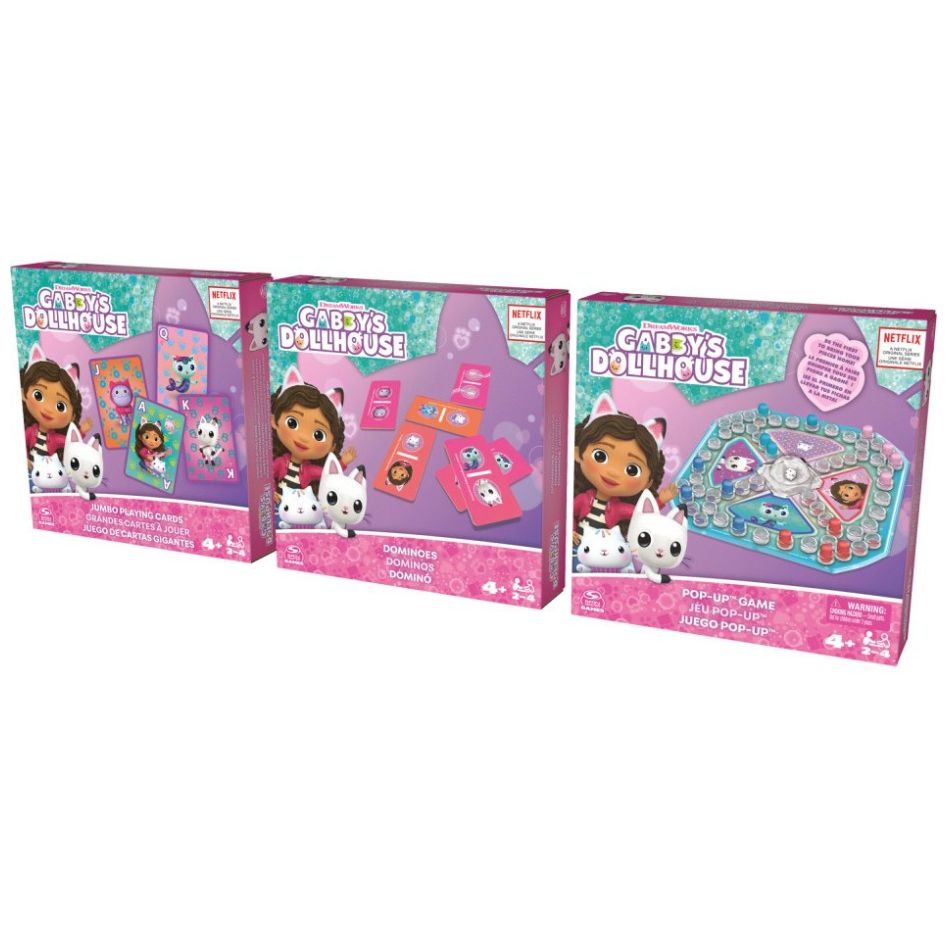 Gabby Dollhouse Trio de Juegos