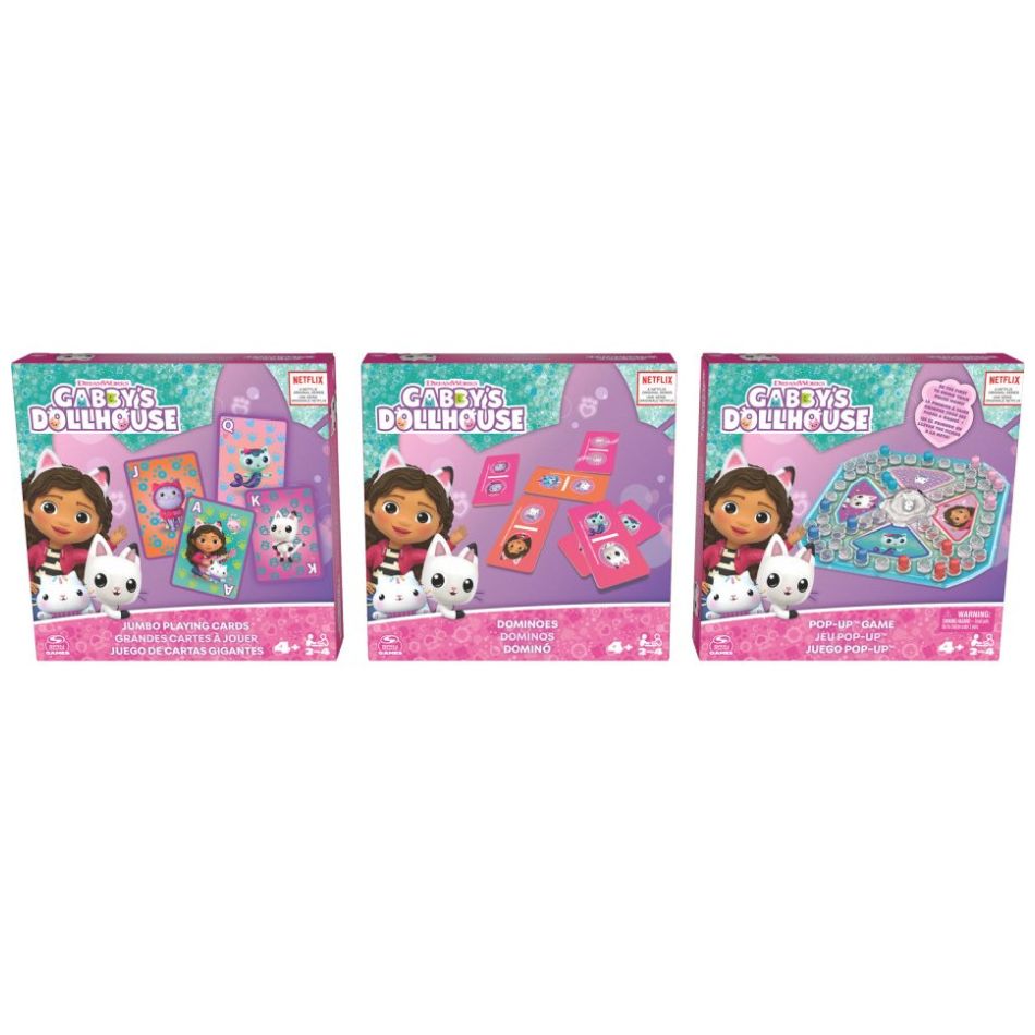 Gabby Dollhouse Trio de Juegos