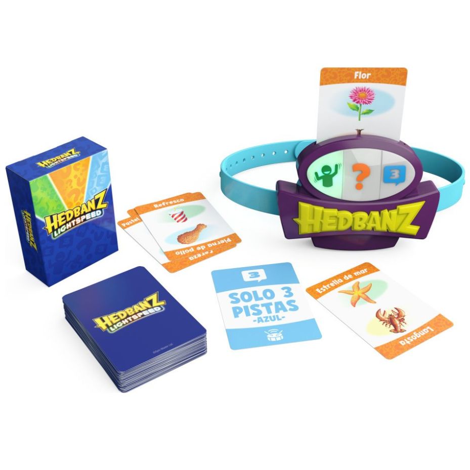 Hedbanz Lightspeed Juego de Preguntas