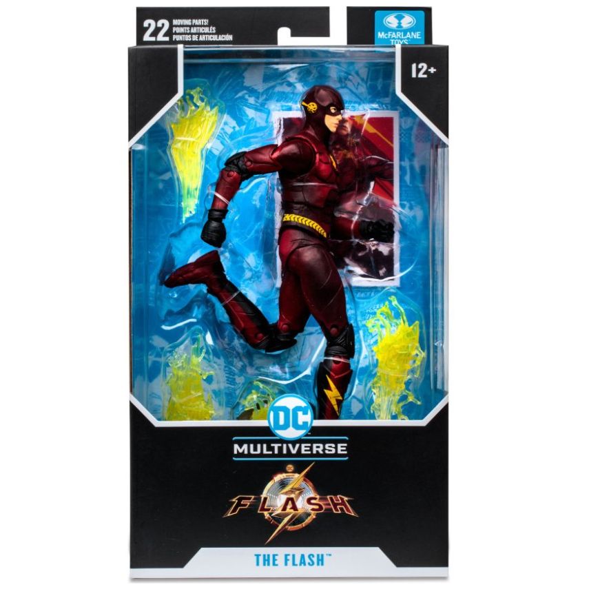 Mcfarlane Flash Traje Batman Figura 17 Cm Película Flash