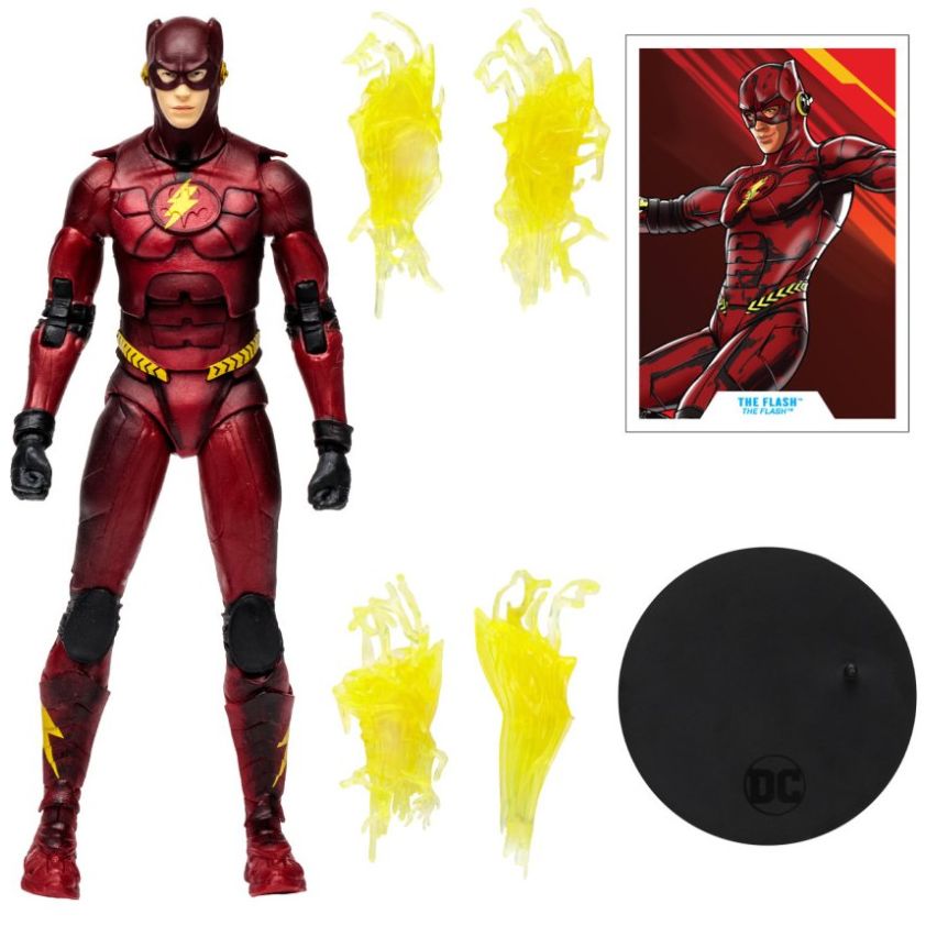 Mcfarlane Flash Traje Batman Figura 17 Cm Película Flash