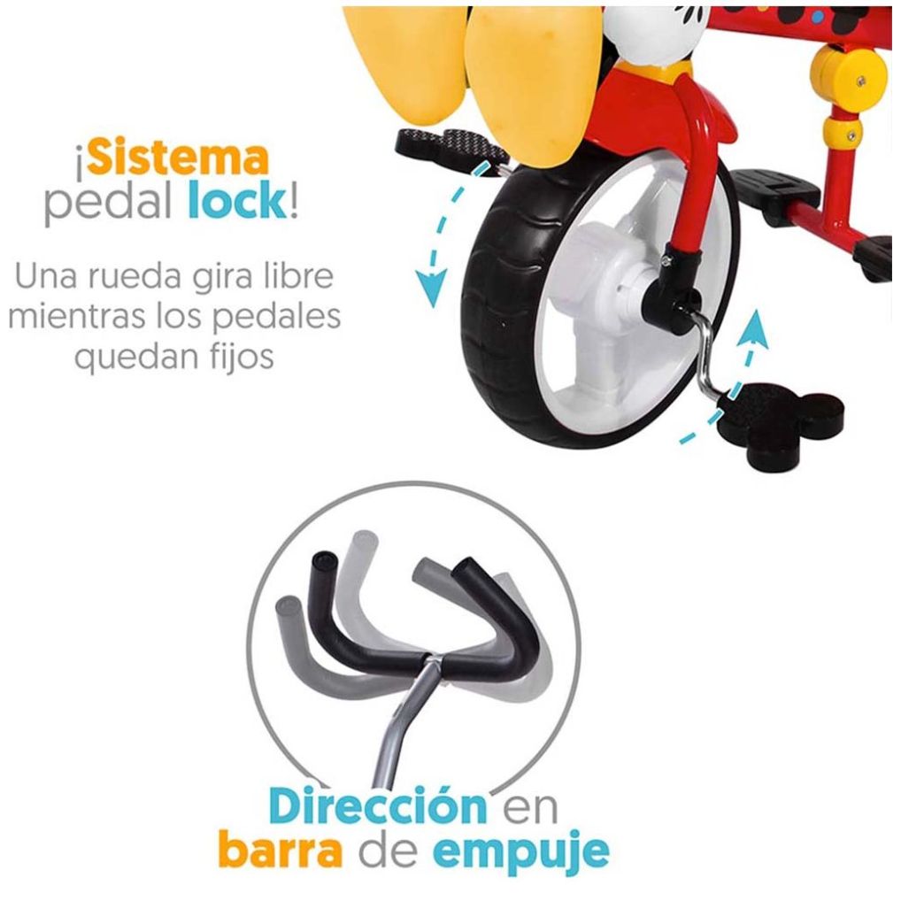 Triciclo en Mickey Mouse Stroller Trike Apache