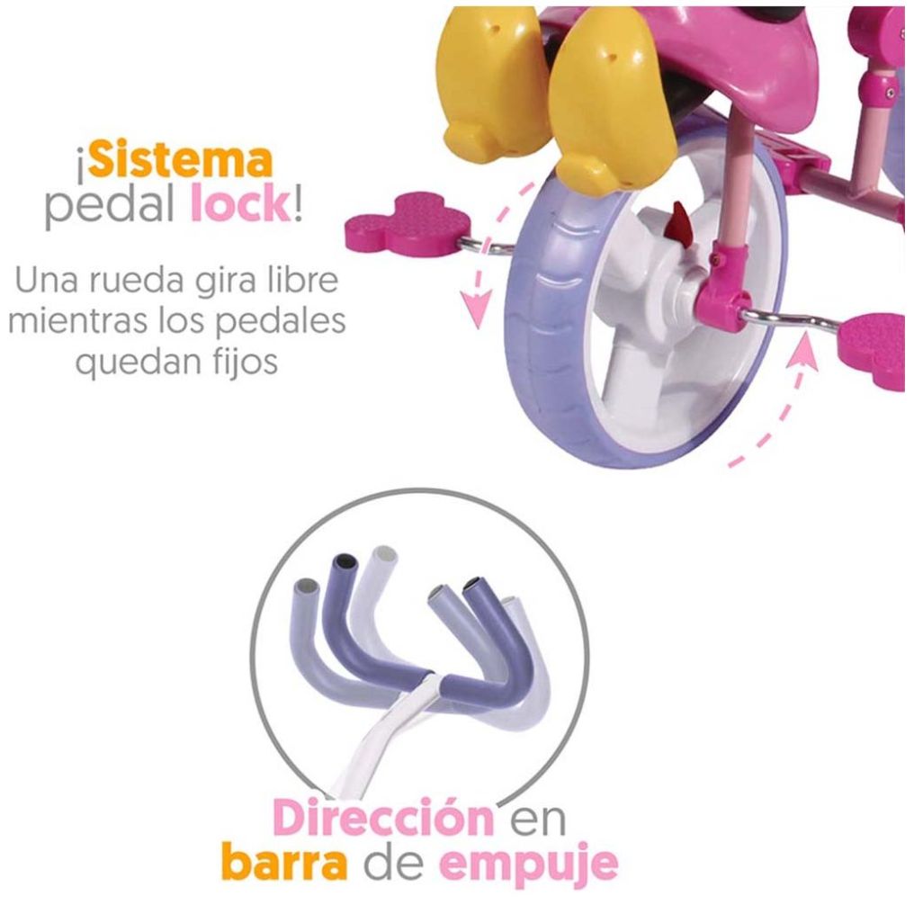 Triciclo Minnie Mouse Apache