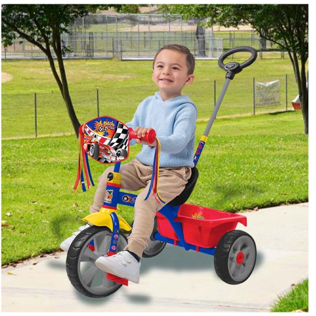 Triciclo Apache Deluxe Pushbar Big Tipper