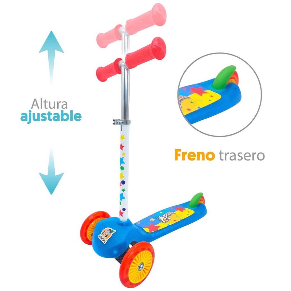 Scooter Apache Junior Luminous Deck Apache