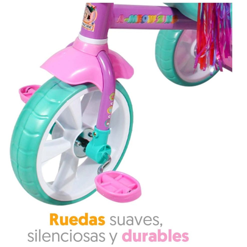 Triciclo Gabby's Dollhouse Deluxe Pushbar Apache