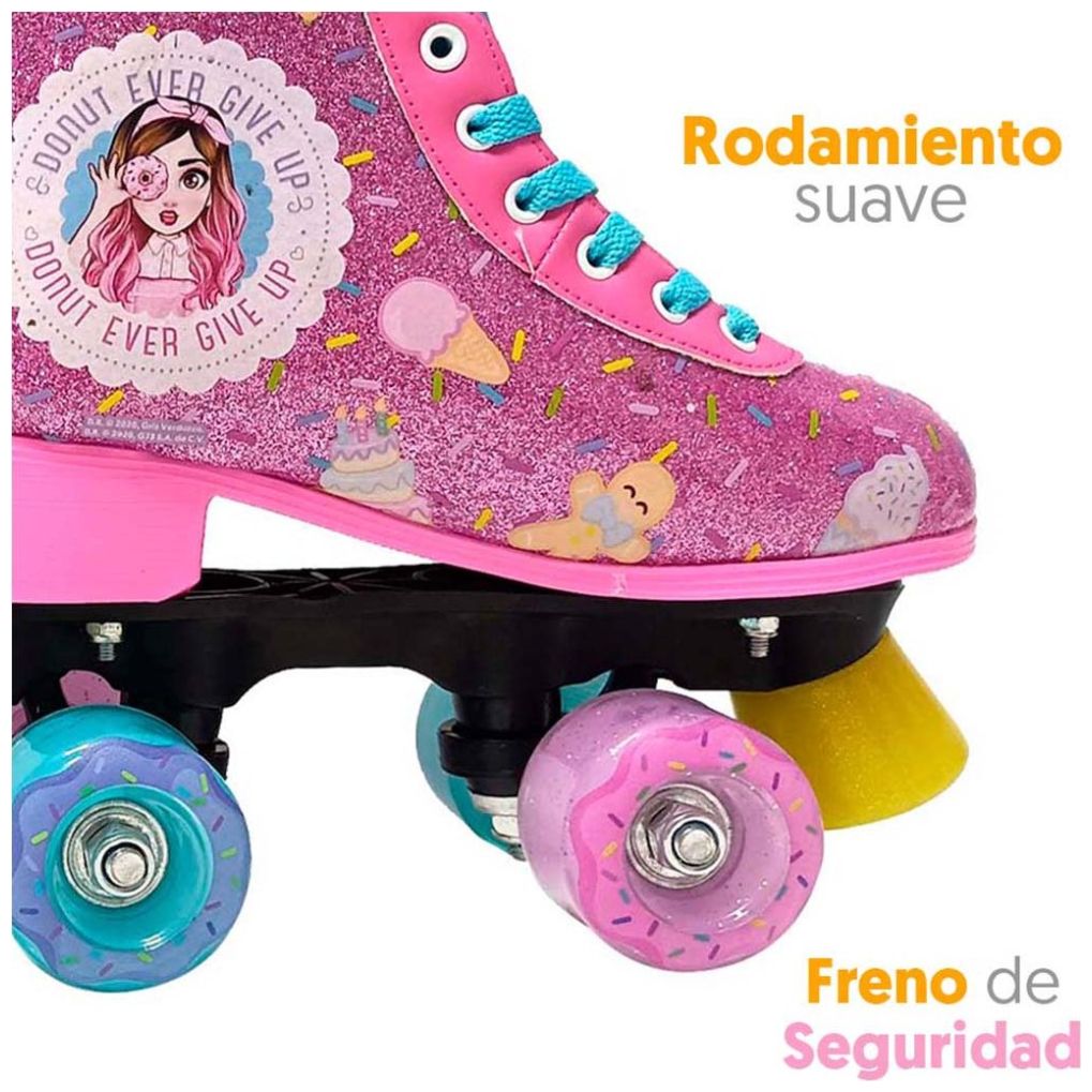 Patines de Bota Talla 25 Mis Pastelitos Flying Wheel