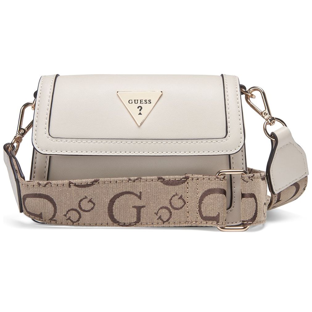 Bolsa Crossbody Beige Guess Factory