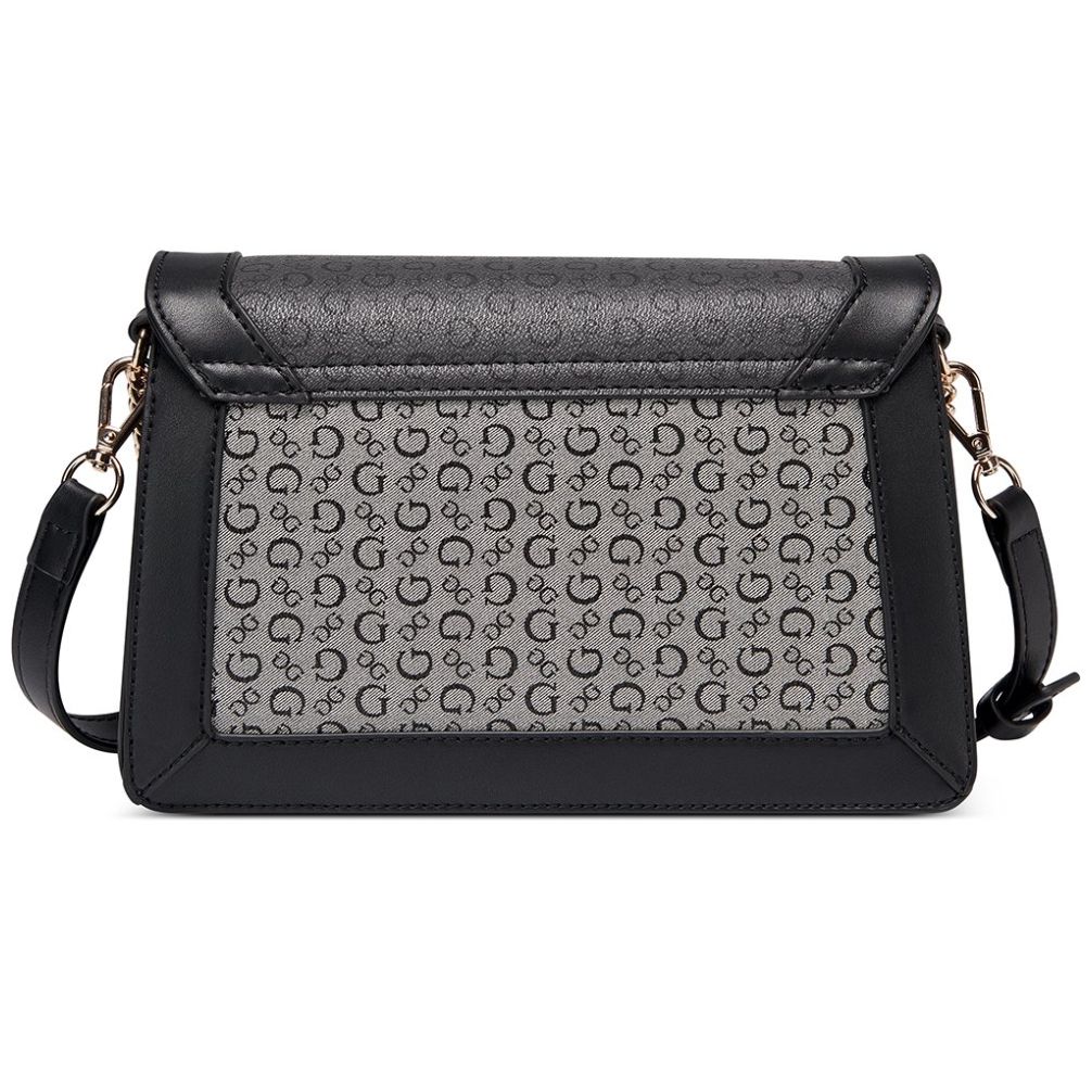 Bolsa Shoulder Negro Multicolor Guess Factory