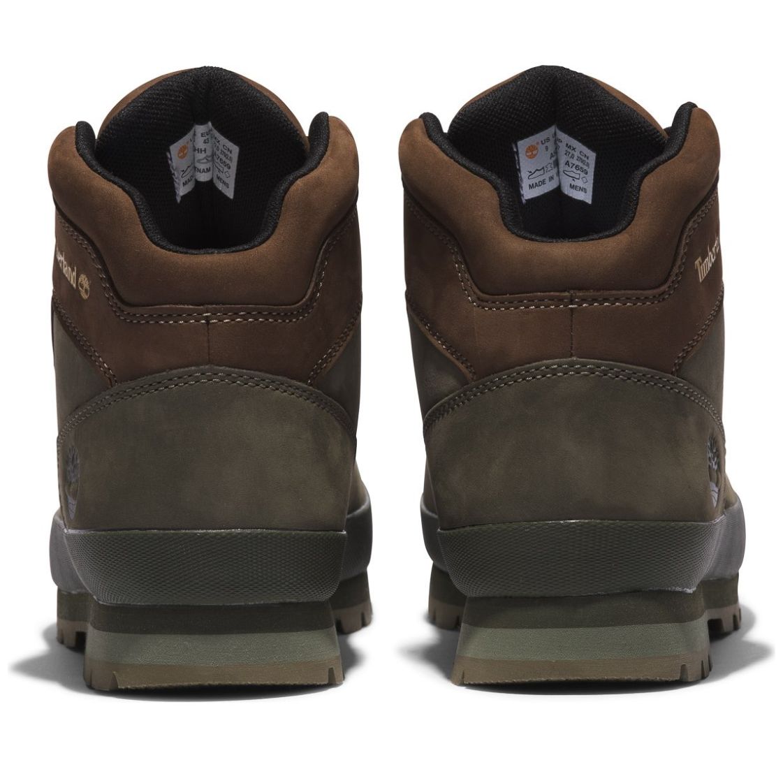 Bota Timberland en Piel Euro Hiker Verde