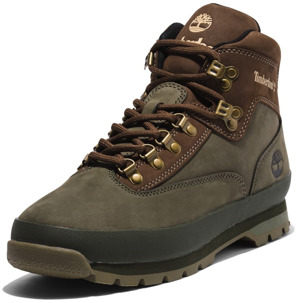 Bota Timberland en Piel Euro Hiker Verde
