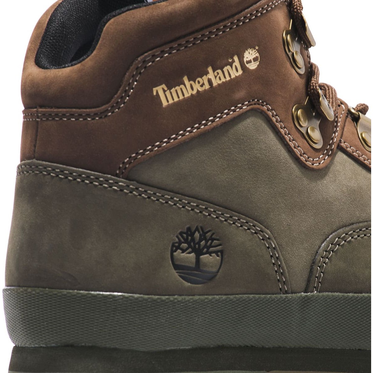 Bota Timberland en Piel Euro Hiker Verde