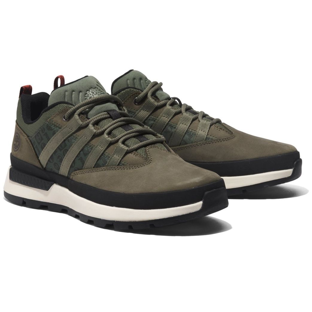 Tenis Timberland en Piel Euro Trekker Verde