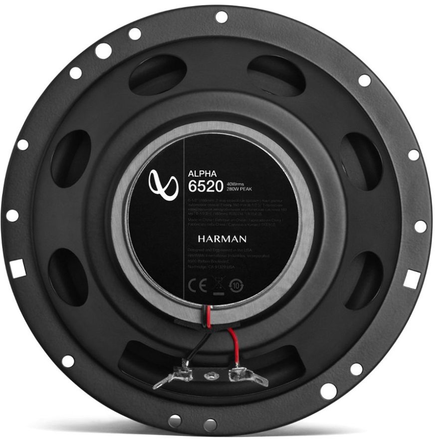 Bocinas Infinity 6.5 " 2 Vías Alpha 6520