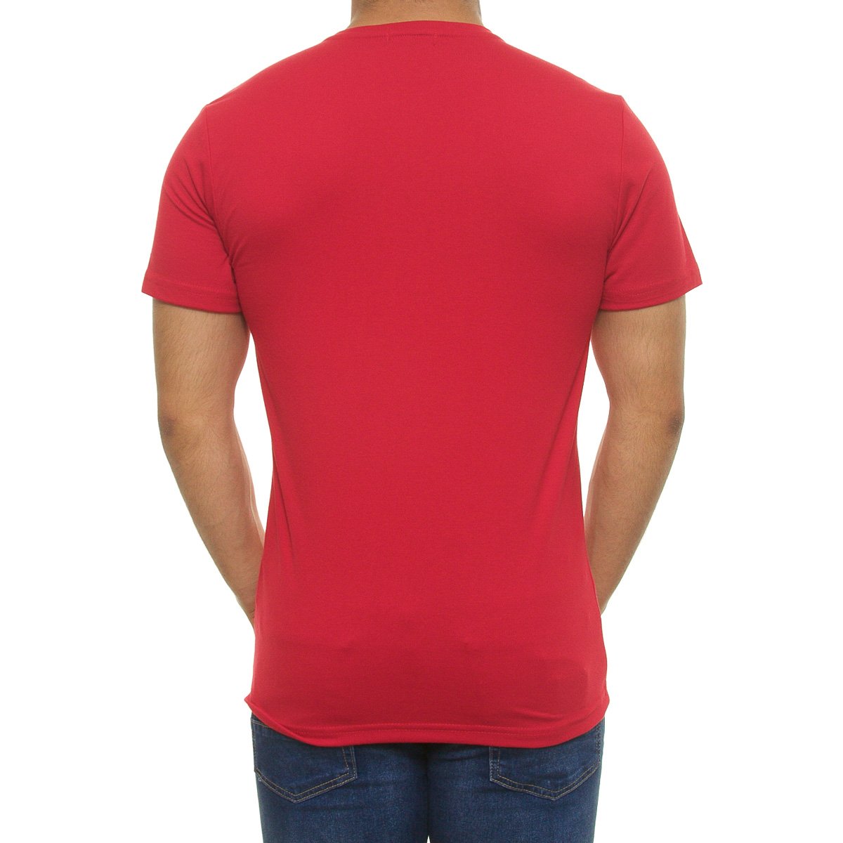 Playera Cuello V Manga Corta para Hombre Polo Club