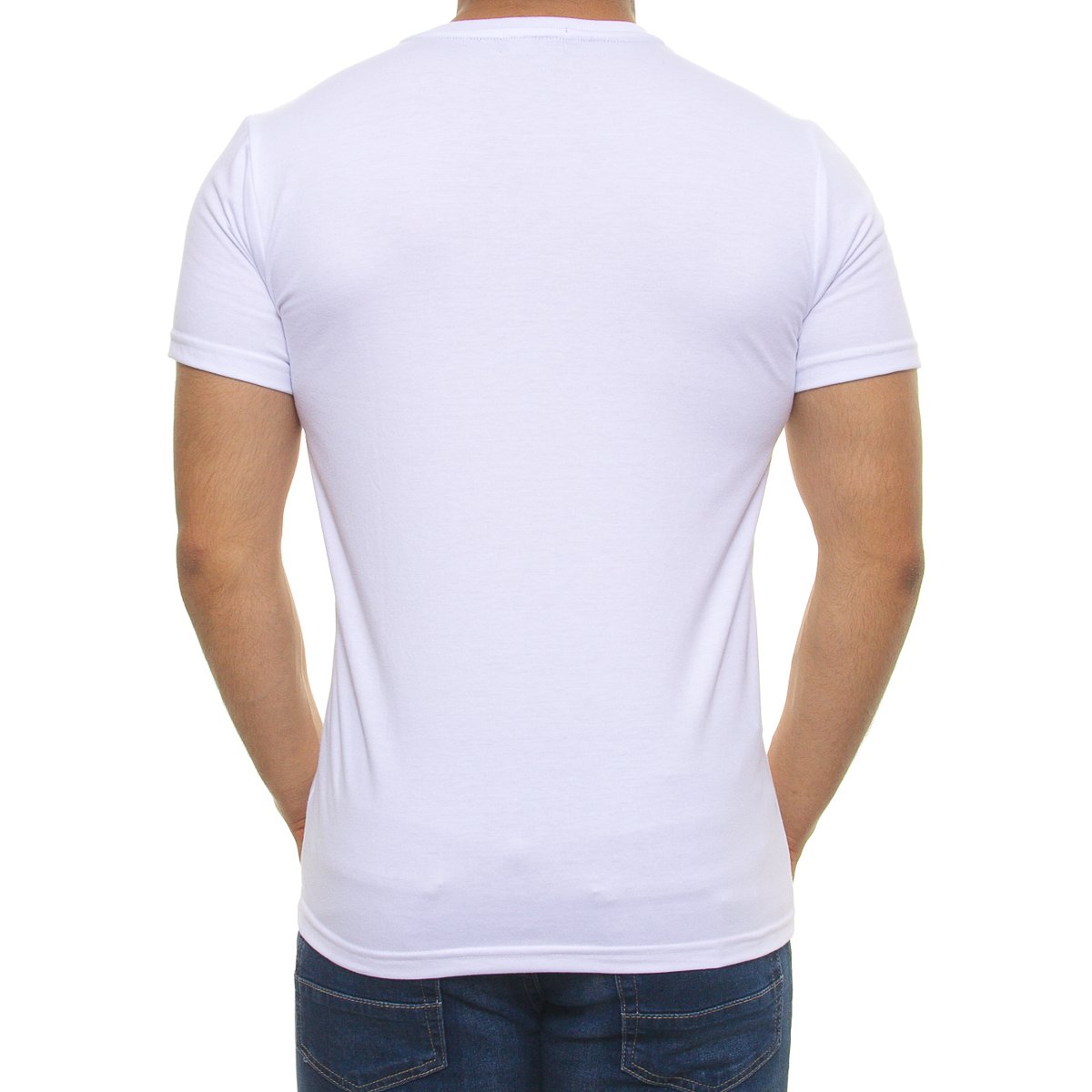 Playera Cuello V Manga Corta para Hombre Polo Club