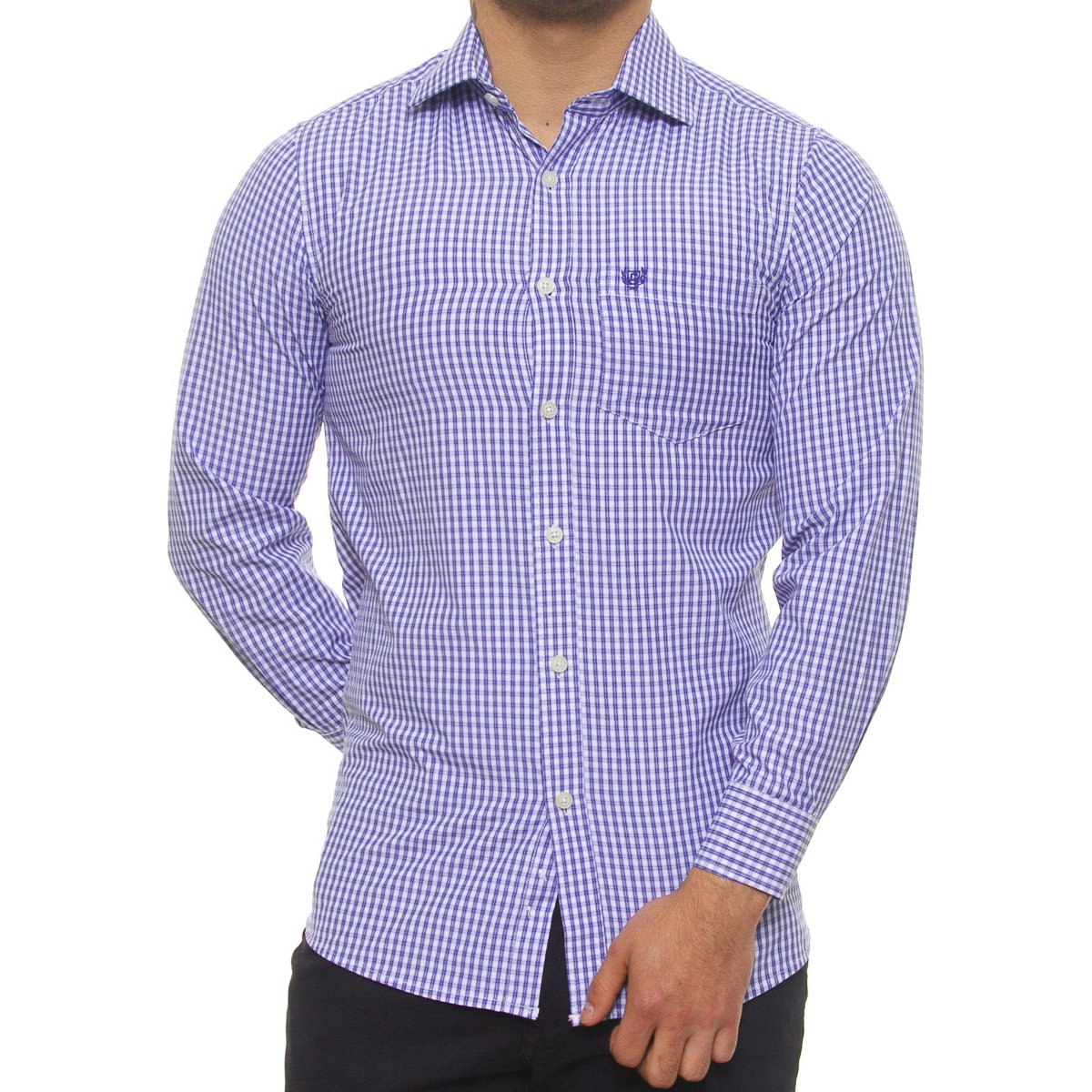 Camisa de Vestir Manga Larga para Hombre Chaps
