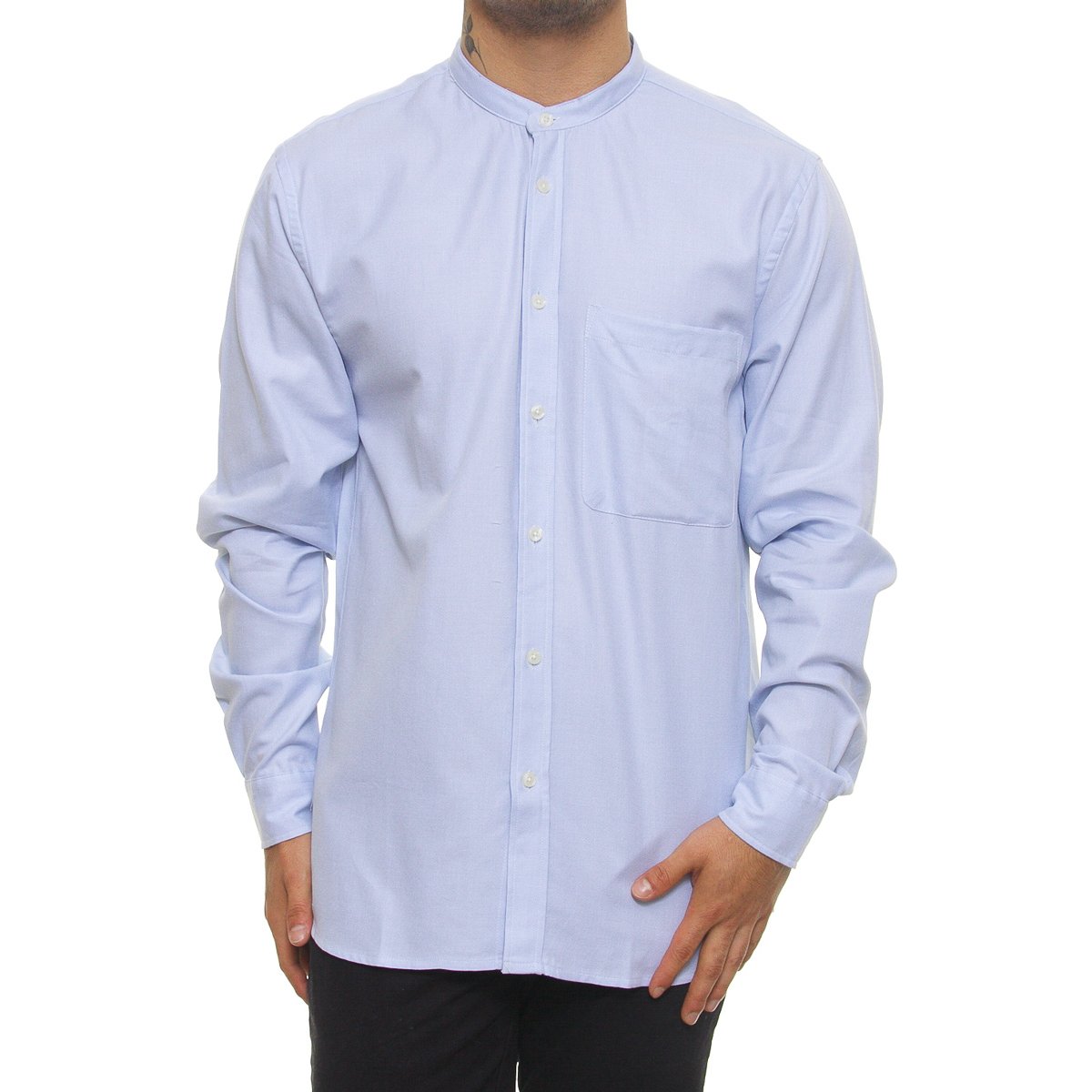 Camisa Casual de Tencell para Hombre Fukka