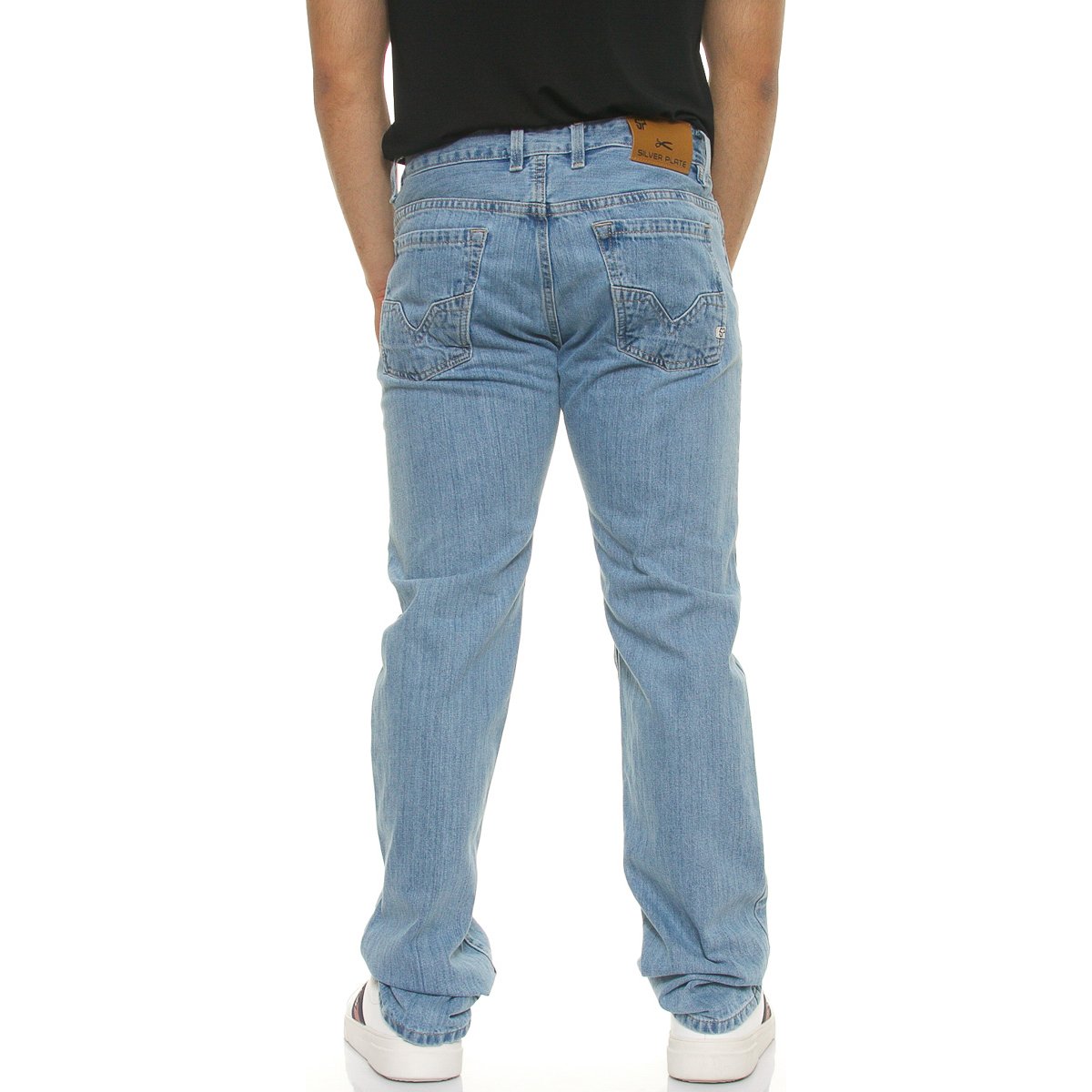 Jeans Recto Silverplate para Hombre Universitario