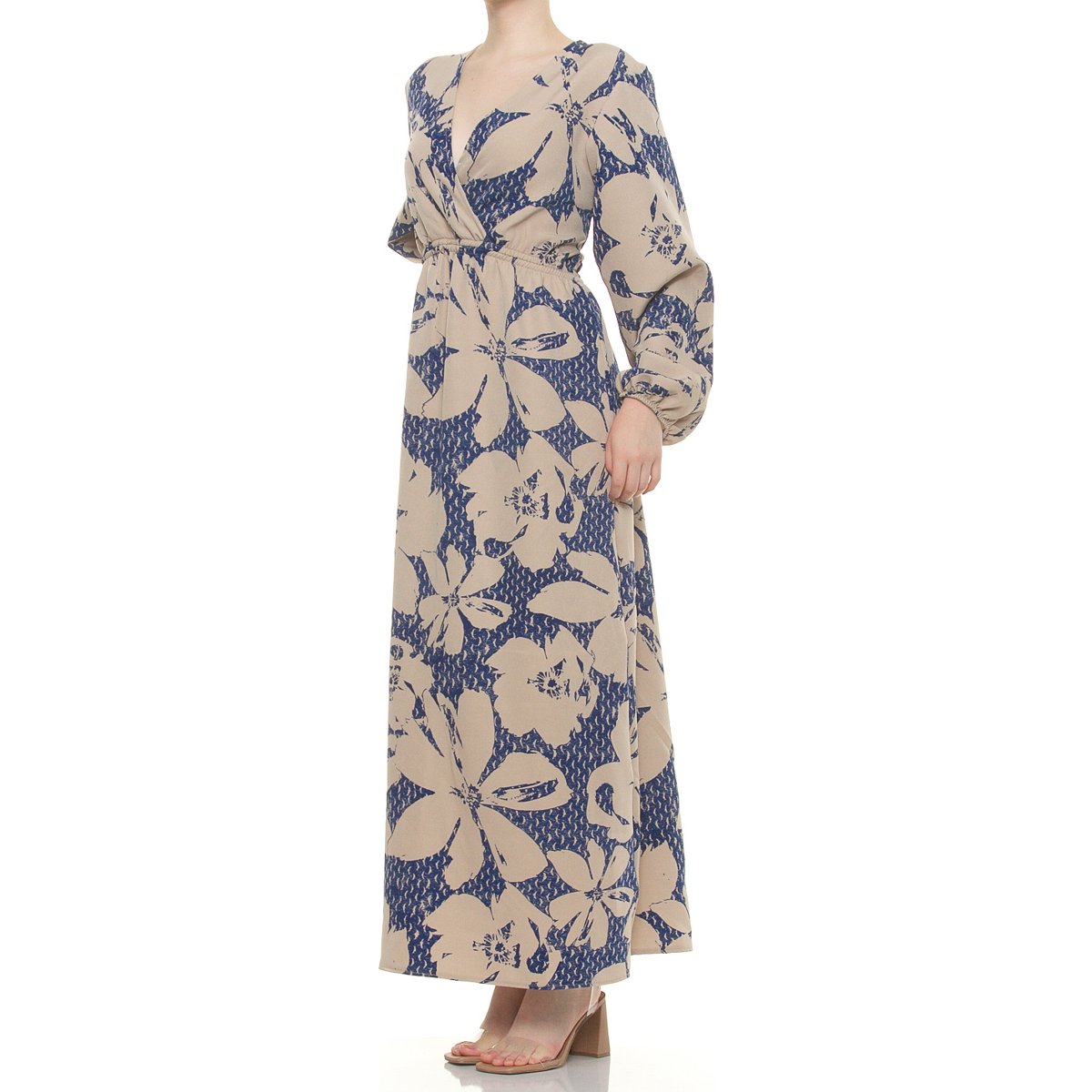 Vestido Envolvente Maxi para Dama Leonart