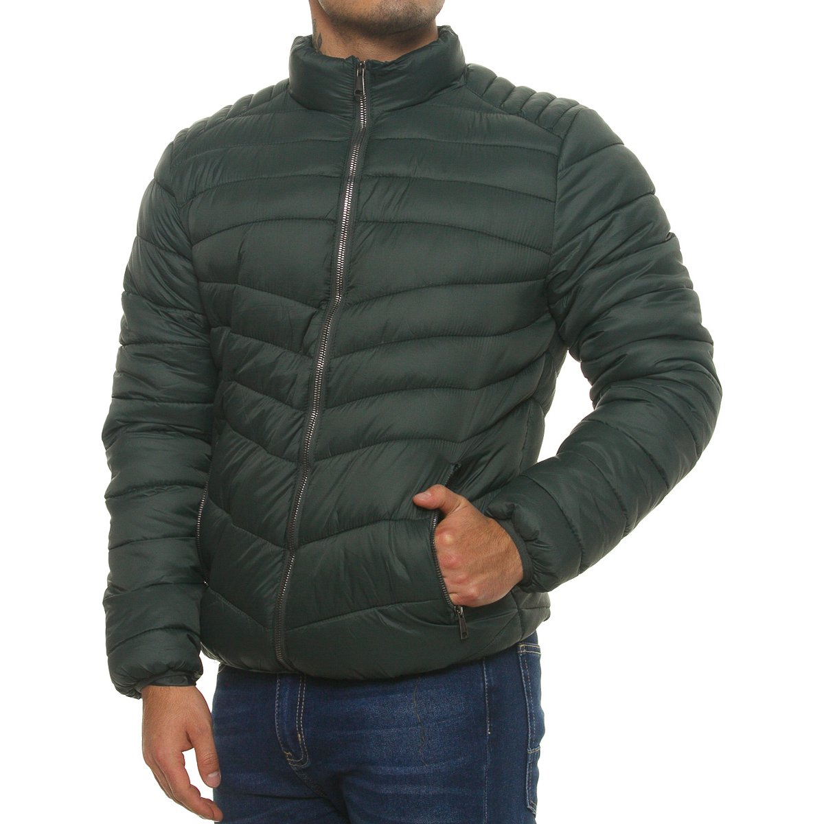 Chamarra Capitonada para Hombre Tim Men