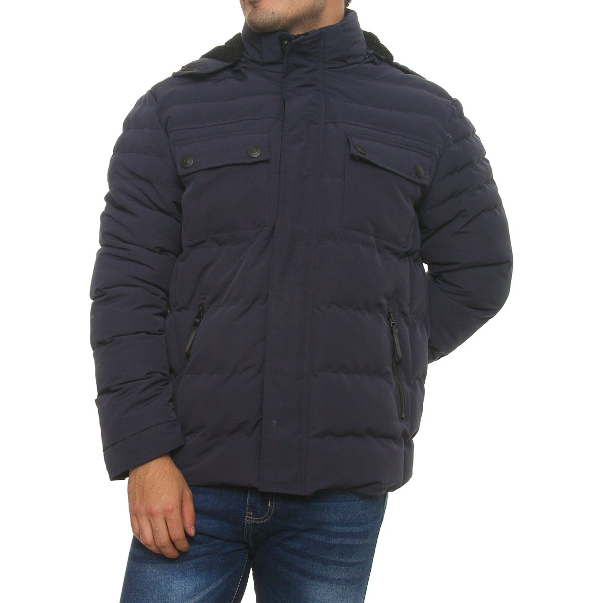 Chamarra con Gorro para Hombre Tim Men